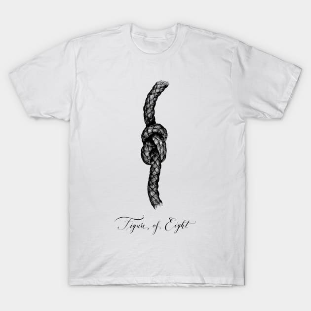 Figure of Eight Knot T-Shirt by illucalliart